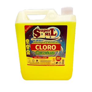 Cloro concentrado Super Mil 5 Lt