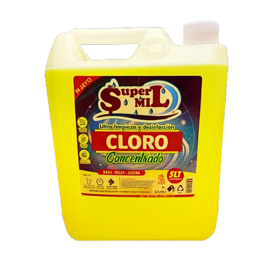 Cloro concentrado Super Mil 5 Lt