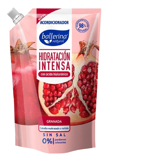 Acondicionador Ballerina Color Ideal Granada Sin Sal Dp 750 Ml