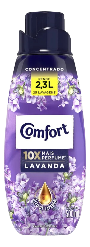 Suavizante Concentrado Comfort Aroma Lavanda 500 Ml