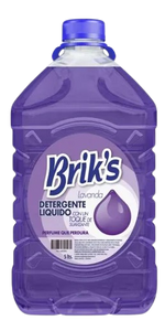 Detergente Con Suavizante Bidón Brik's Variedad Aromas 5 Lt.
