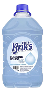 Detergente Con Suavizante Bidón Brik's Variedad Aromas 5 Lt.