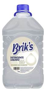 Detergente Con Suavizante Bidón Brik's Variedad Aromas 5 Lt.