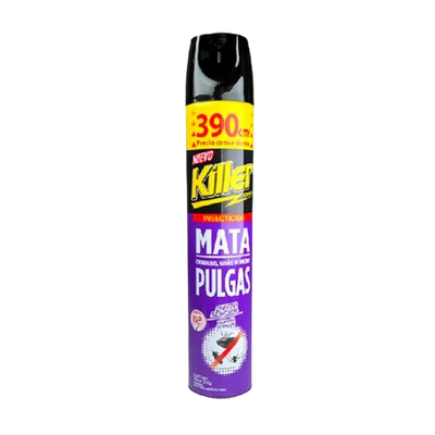 Killer Insecticida Mata Pulgas 390cc