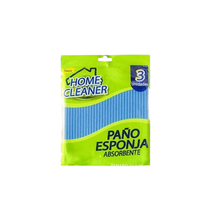 Paño Esponja Absorbente Home Cleaner x  3 und